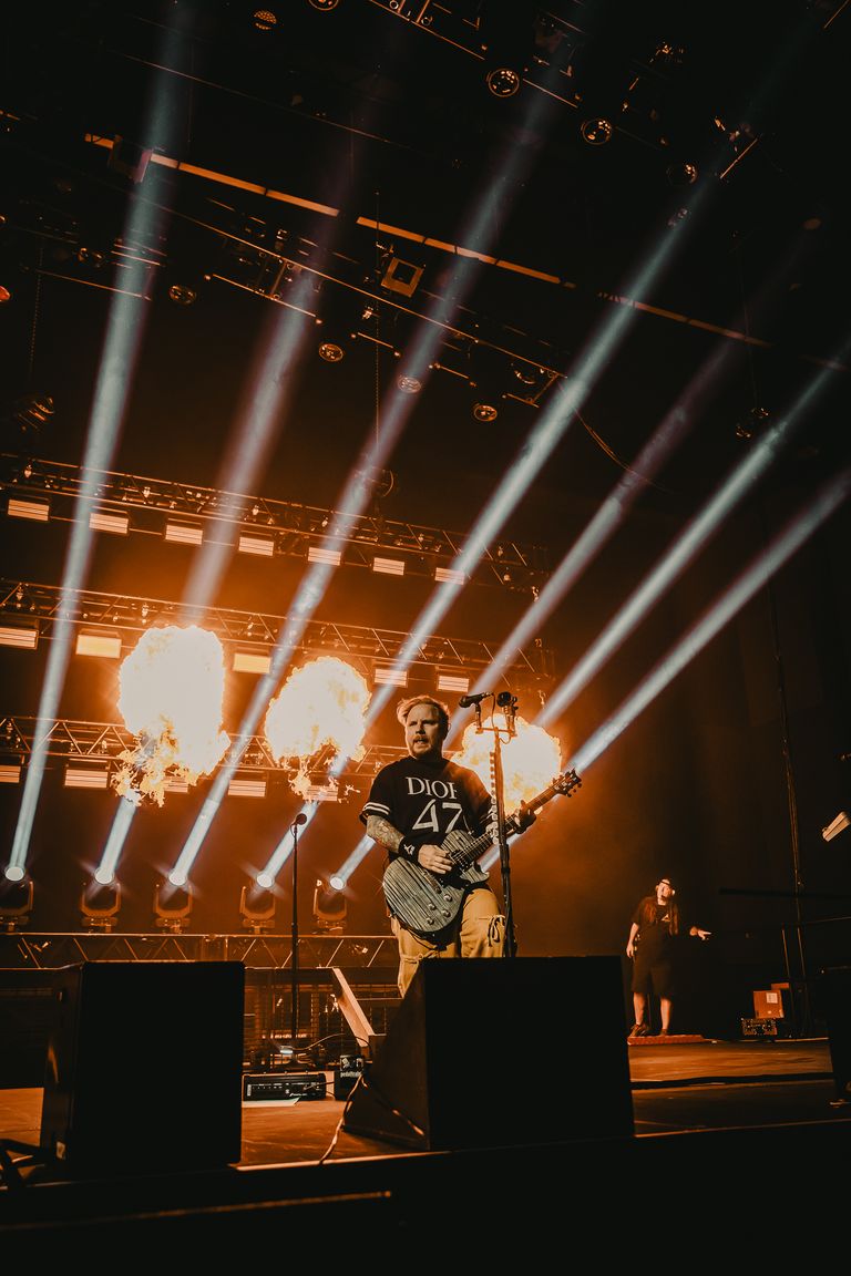 Shinedown performing live at AEC Theatre in Adelaide